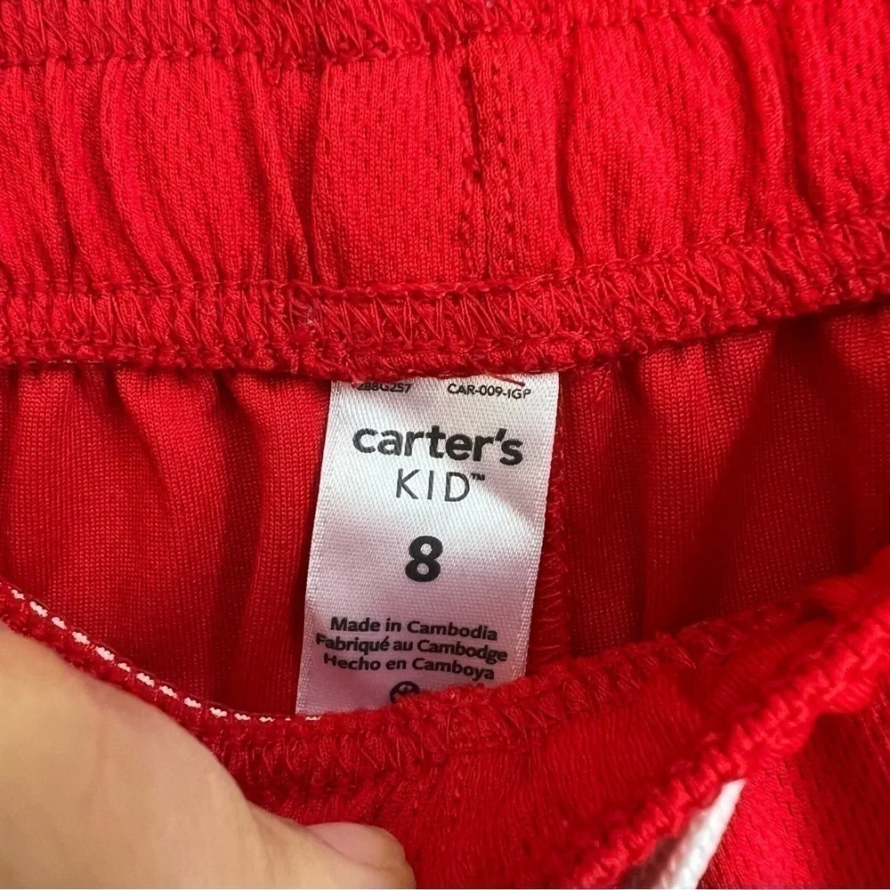 Carters mesh shorts size 8